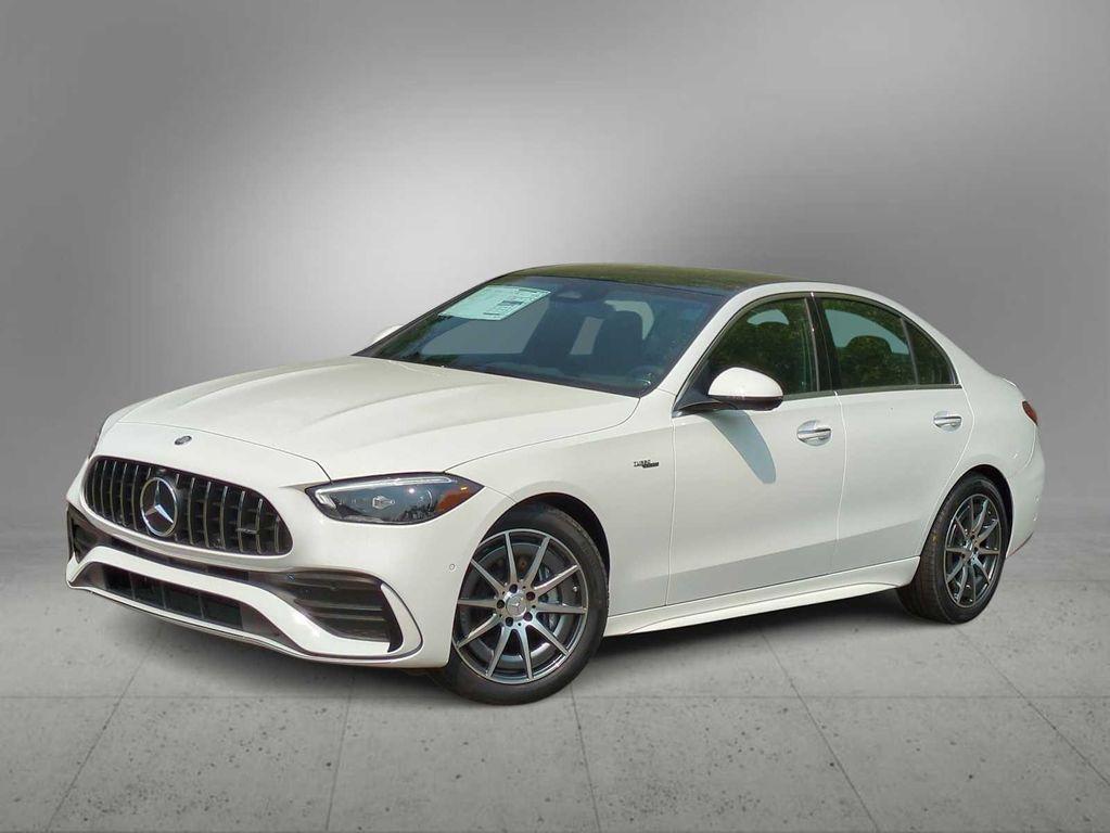 new 2025 Mercedes-Benz AMG C 43 car, priced at $70,250