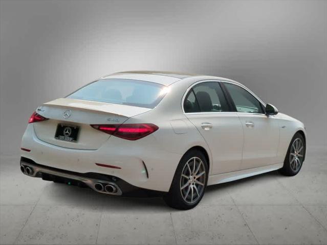 new 2025 Mercedes-Benz AMG C 43 car, priced at $70,250