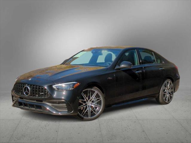 new 2024 Mercedes-Benz AMG C 43 car, priced at $75,910