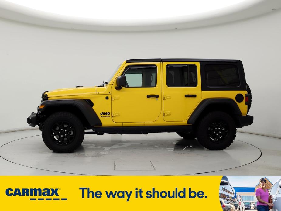 used 2021 Jeep Wrangler car, priced at $33,998