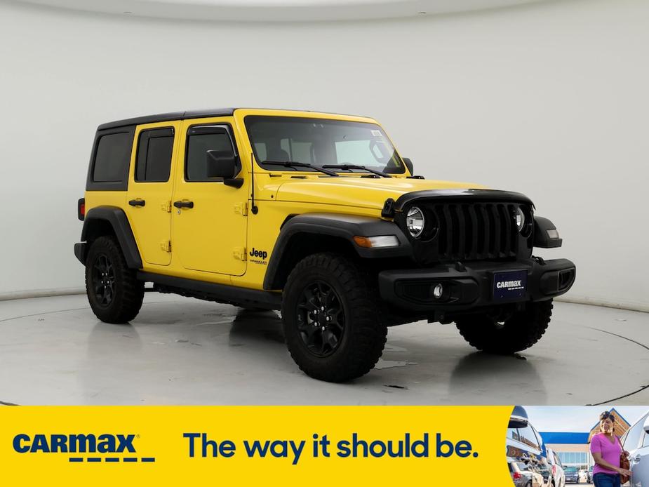 used 2021 Jeep Wrangler car, priced at $33,998