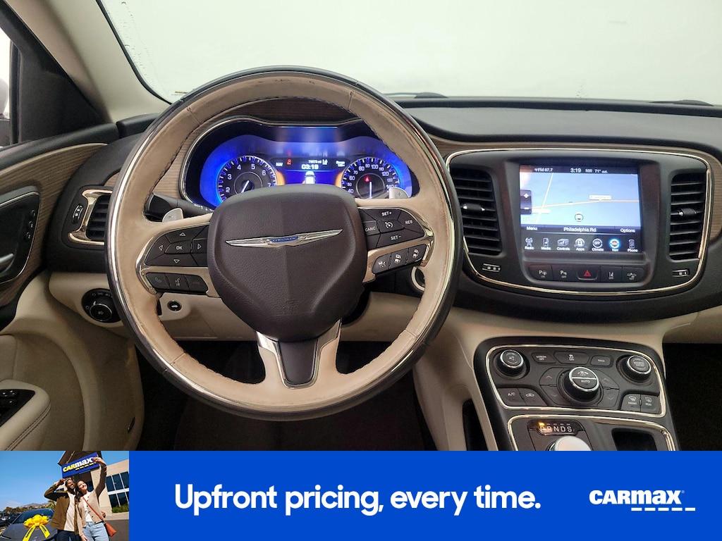 used 2015 Chrysler 200 car, priced at $14,998