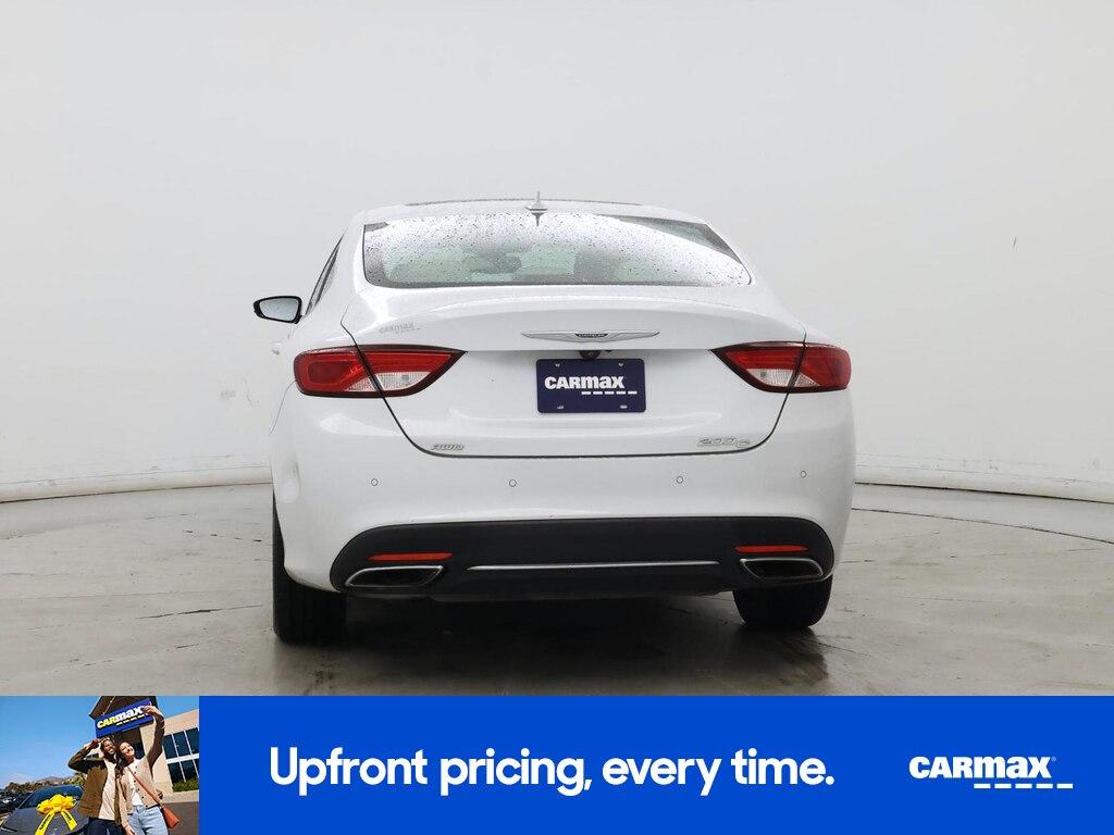 used 2015 Chrysler 200 car, priced at $14,998