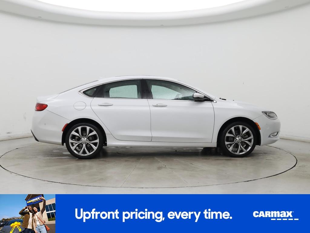 used 2015 Chrysler 200 car, priced at $14,998