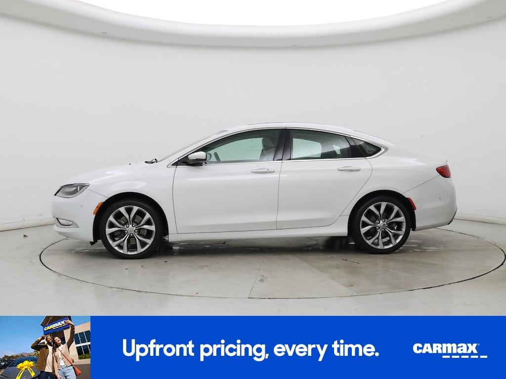 used 2015 Chrysler 200 car, priced at $14,998