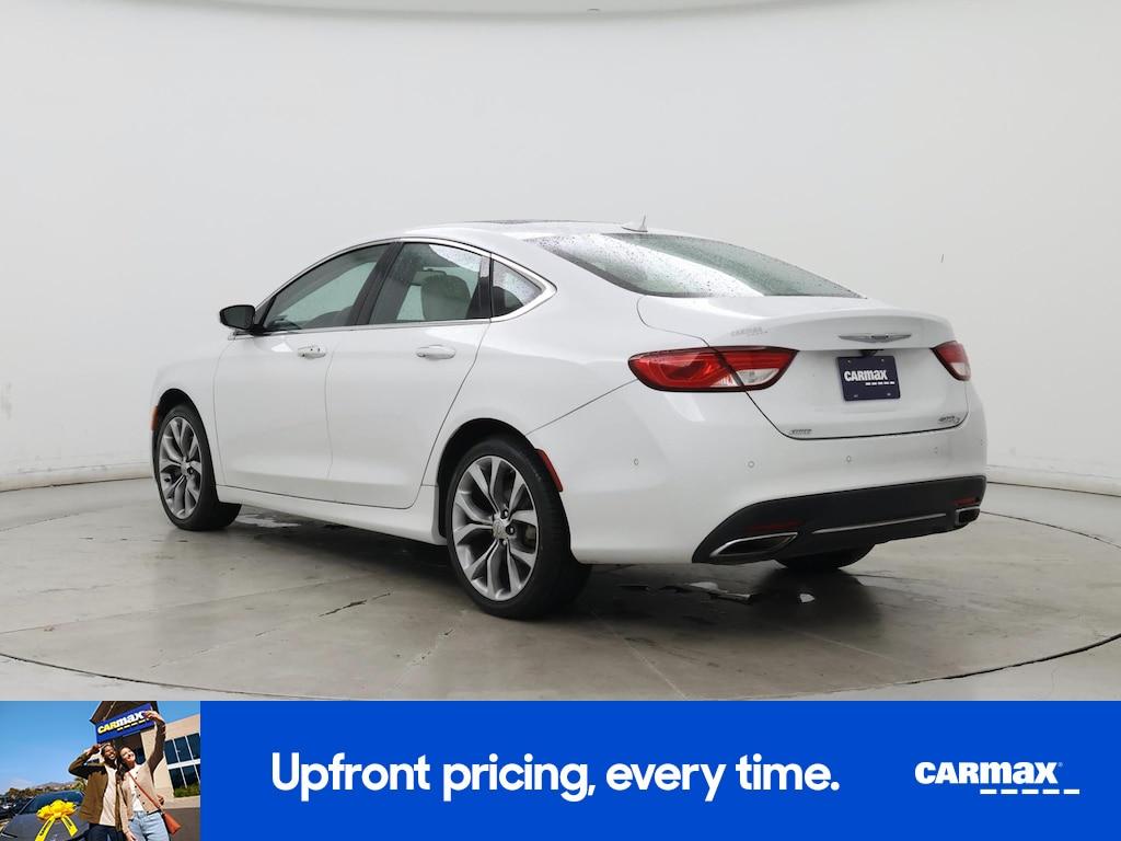 used 2015 Chrysler 200 car, priced at $14,998