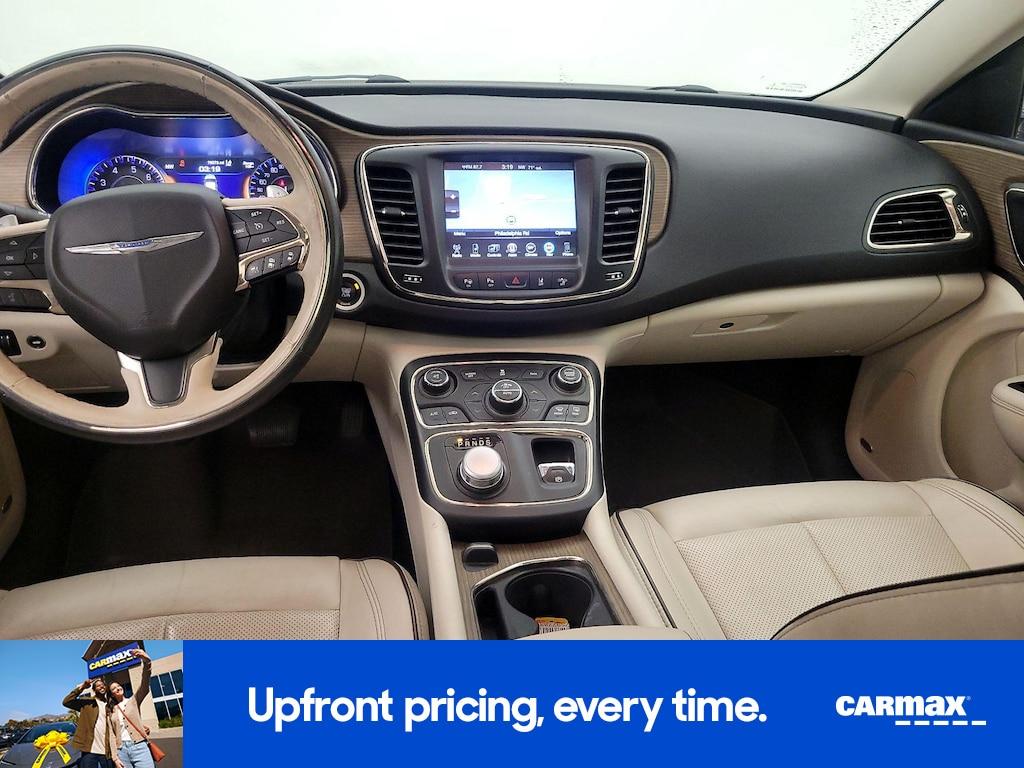used 2015 Chrysler 200 car, priced at $14,998