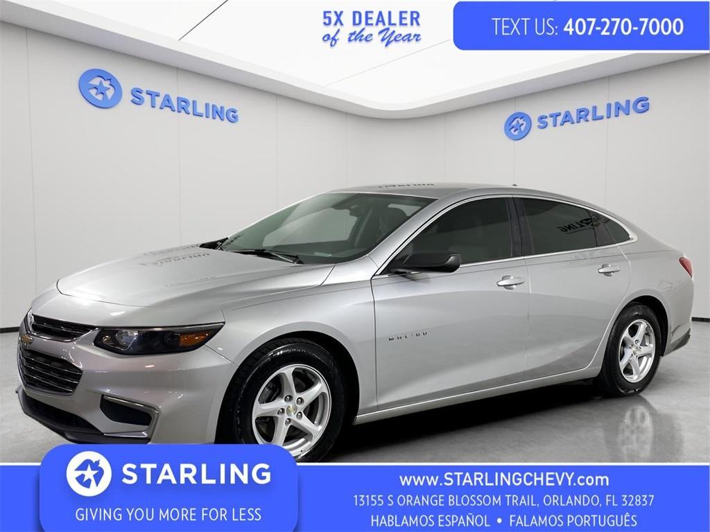 used 2016 Chevrolet Malibu car, priced at $9,477