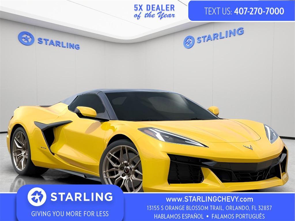 new 2025 Chevrolet Corvette car, priced at $134,194