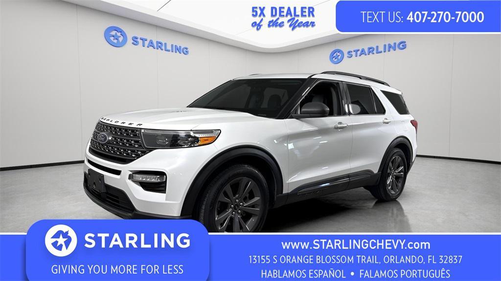 used 2021 Ford Explorer car, priced at $19,996