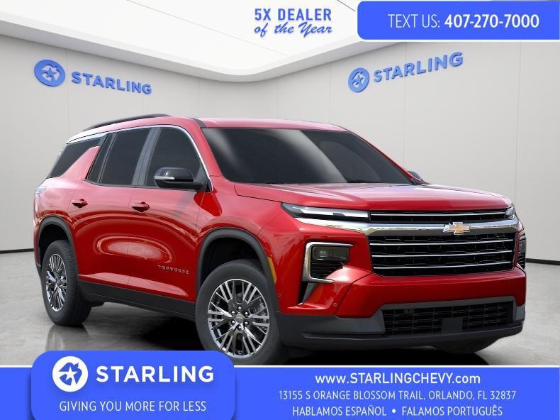 new 2025 Chevrolet Traverse car, priced at $44,183