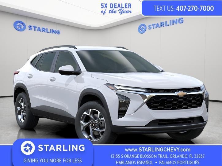 new 2025 Chevrolet Trax car, priced at $24,590