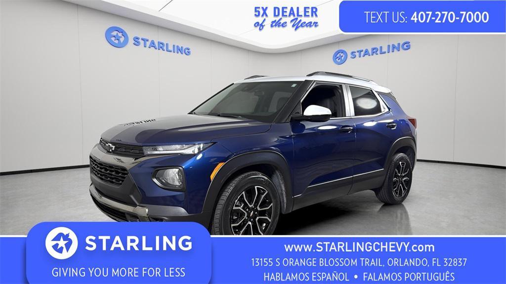 used 2022 Chevrolet TrailBlazer car, priced at $19,700