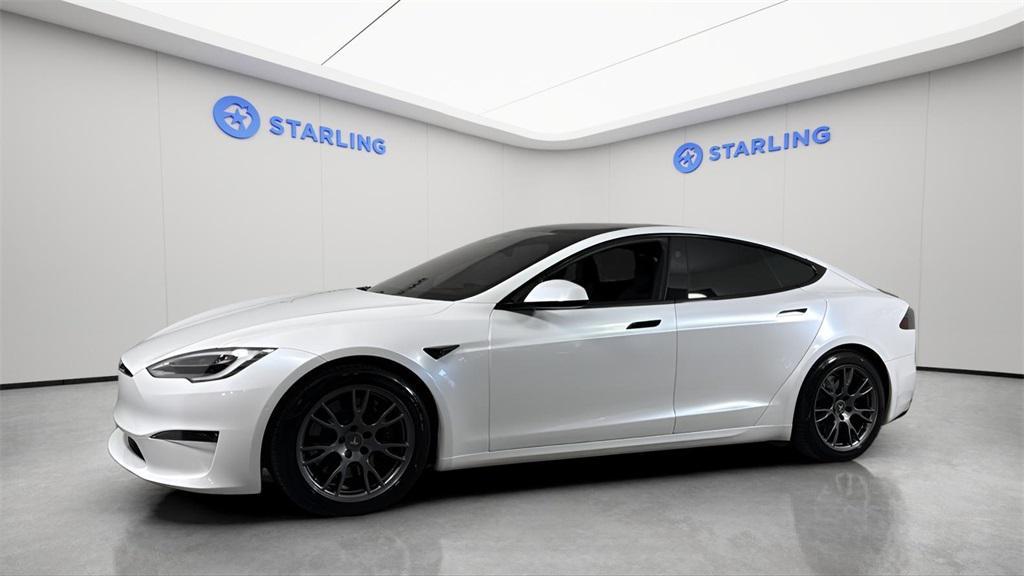 used 2021 Tesla Model S car, priced at $57,950