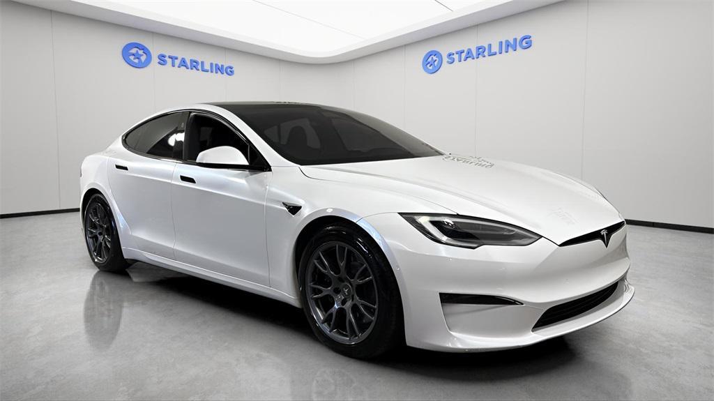 used 2021 Tesla Model S car, priced at $57,950