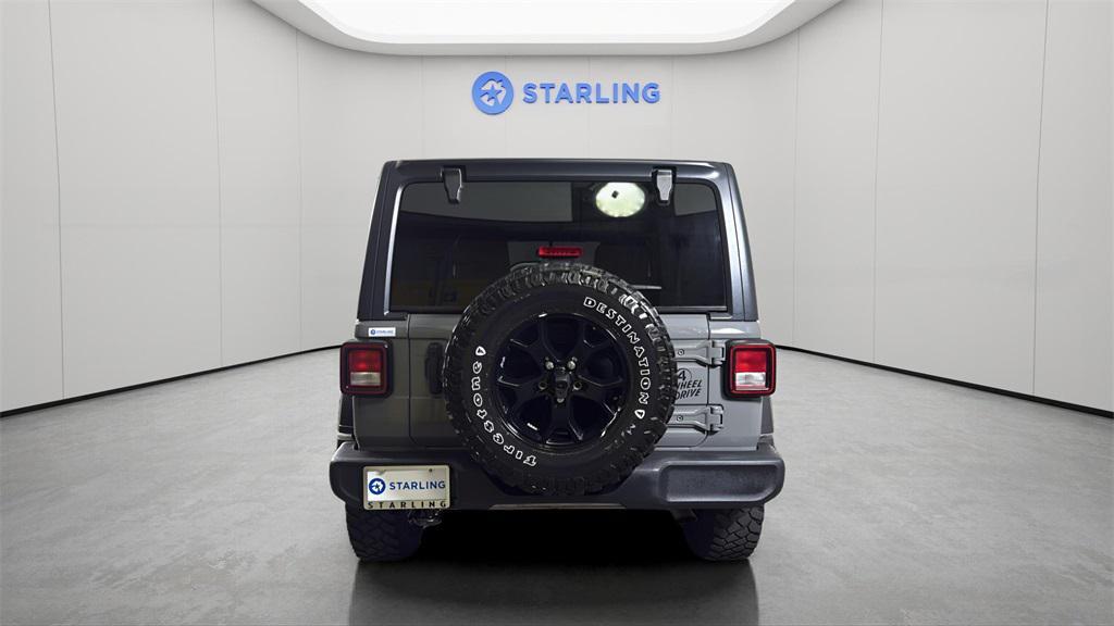 used 2021 Jeep Wrangler car, priced at $24,255