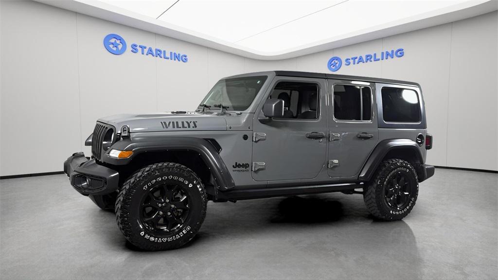 used 2021 Jeep Wrangler car, priced at $24,255