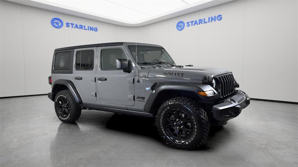 used 2021 Jeep Wrangler car, priced at $24,255