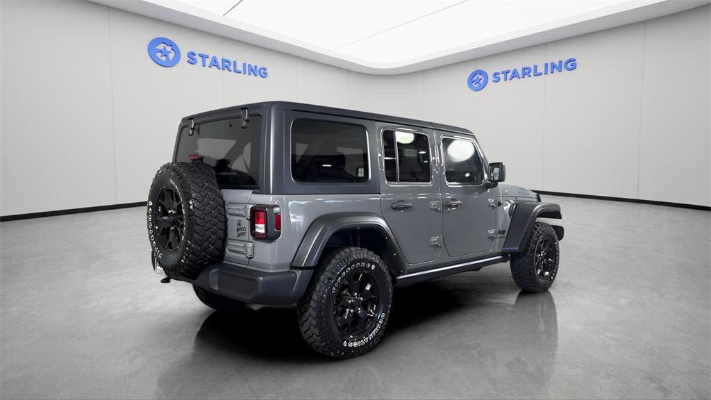used 2021 Jeep Wrangler car, priced at $24,255
