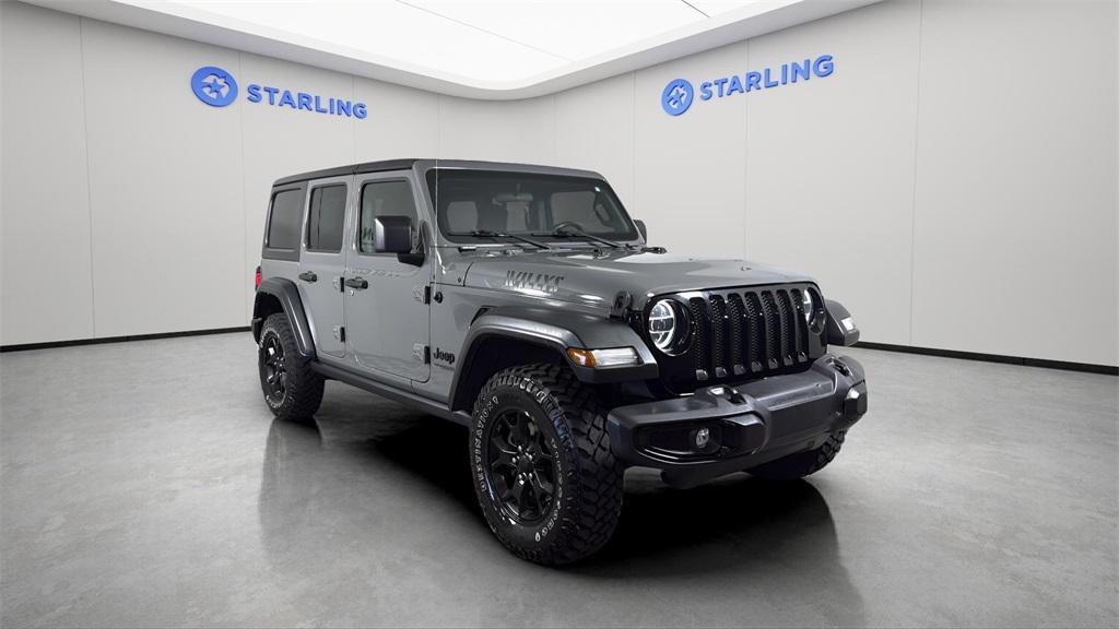 used 2021 Jeep Wrangler car, priced at $24,255