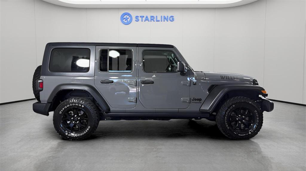 used 2021 Jeep Wrangler car, priced at $24,255