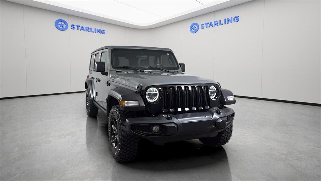 used 2021 Jeep Wrangler car, priced at $24,255