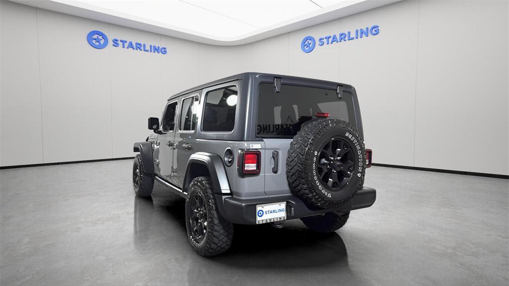 used 2021 Jeep Wrangler car, priced at $24,255