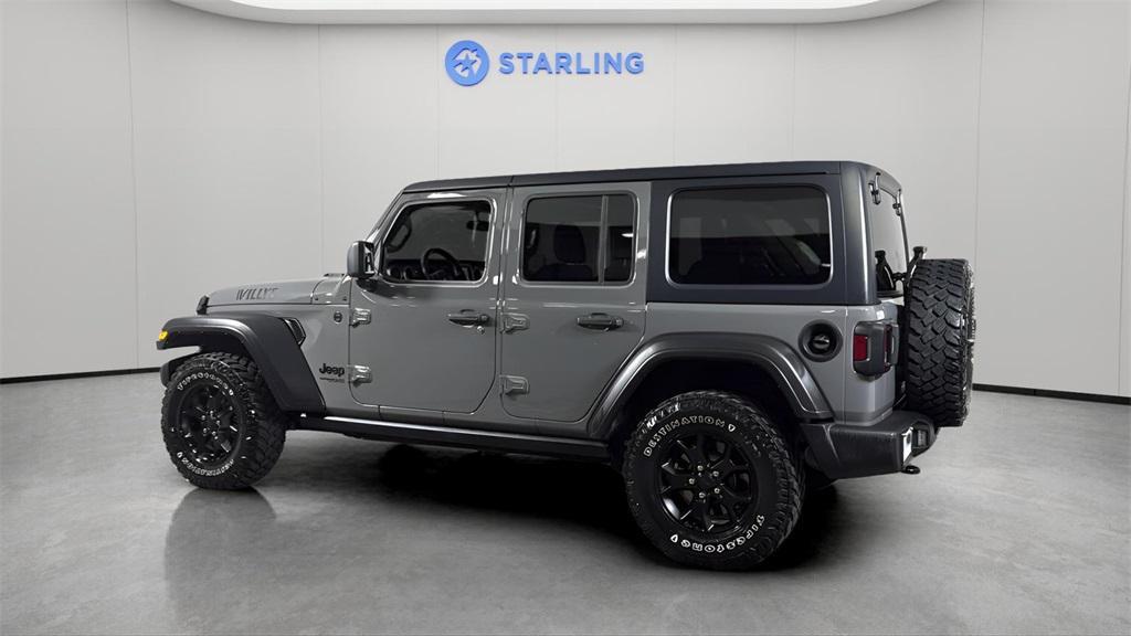 used 2021 Jeep Wrangler car, priced at $24,255