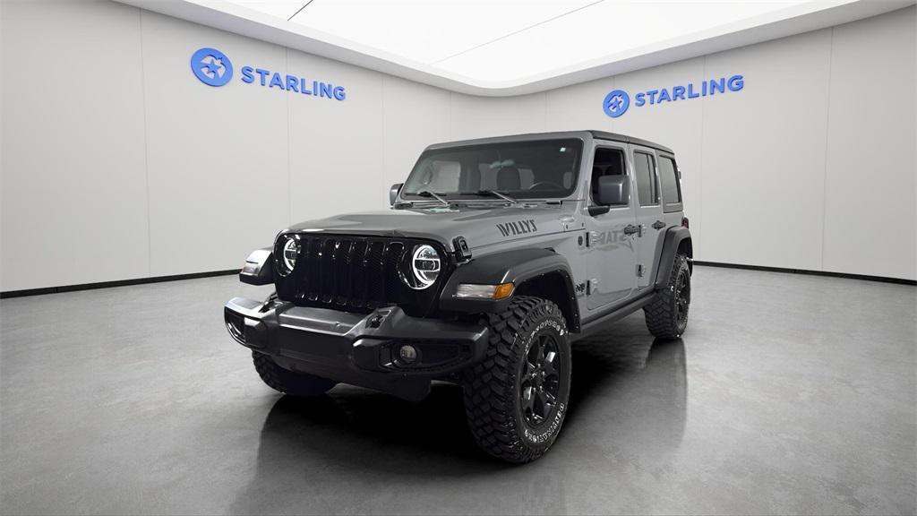 used 2021 Jeep Wrangler car, priced at $24,255