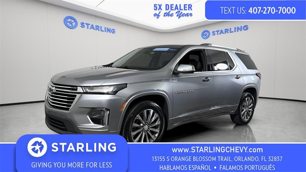 used 2023 Chevrolet Traverse car, priced at $34,810