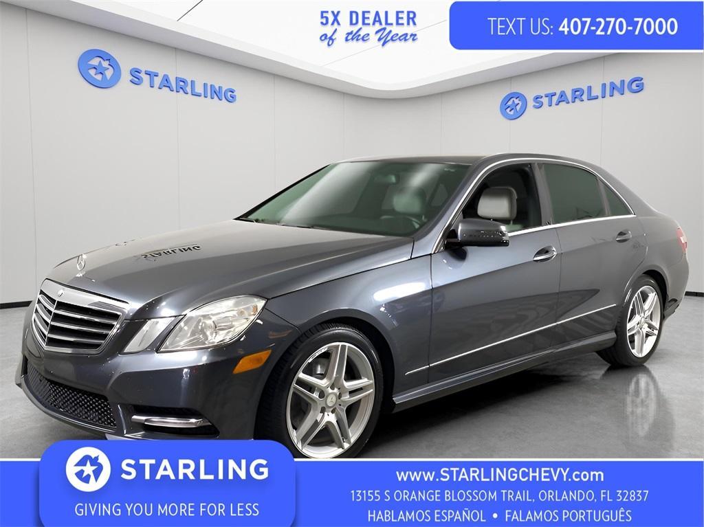 used 2013 Mercedes-Benz E-Class car, priced at $10,889