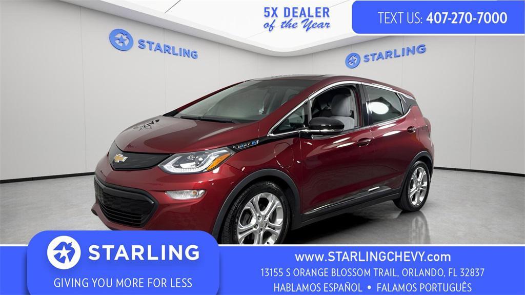 used 2019 Chevrolet Bolt EV car, priced at $13,989