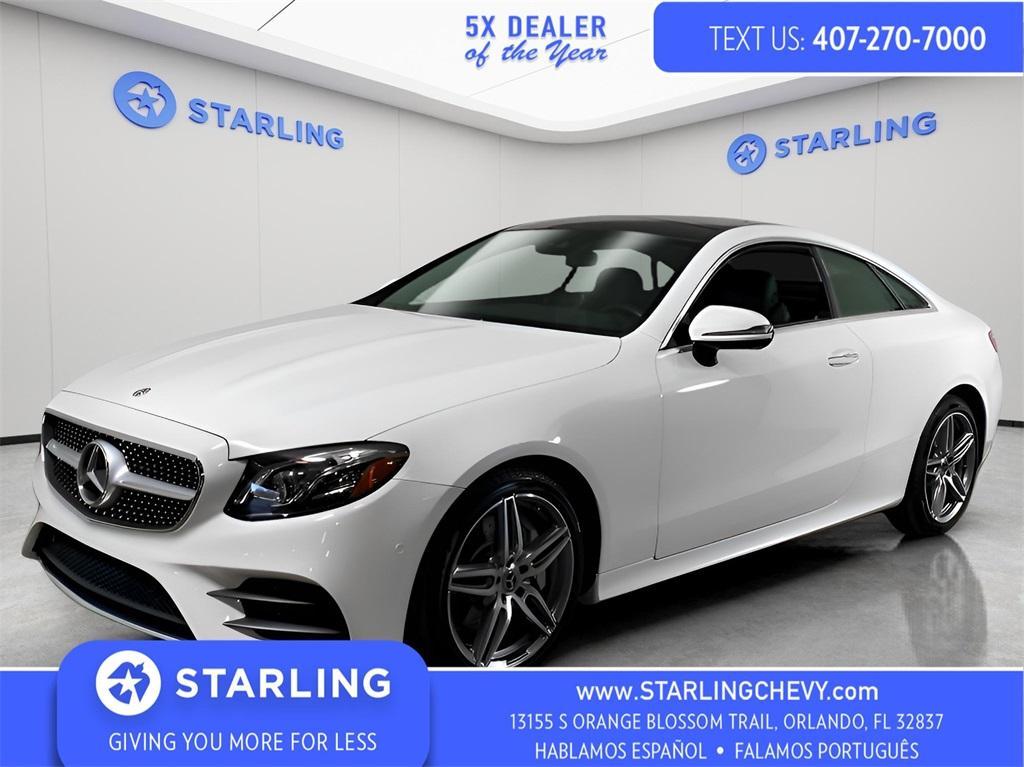 used 2018 Mercedes-Benz E-Class car, priced at $27,750