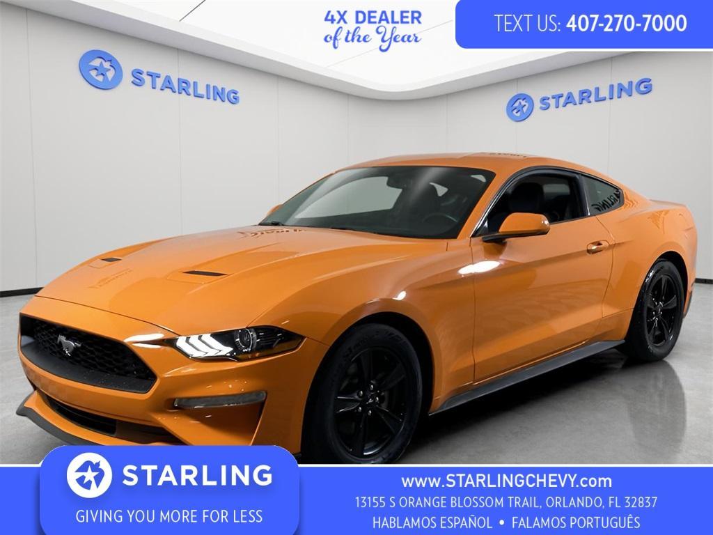 used 2020 Ford Mustang car, priced at $22,398