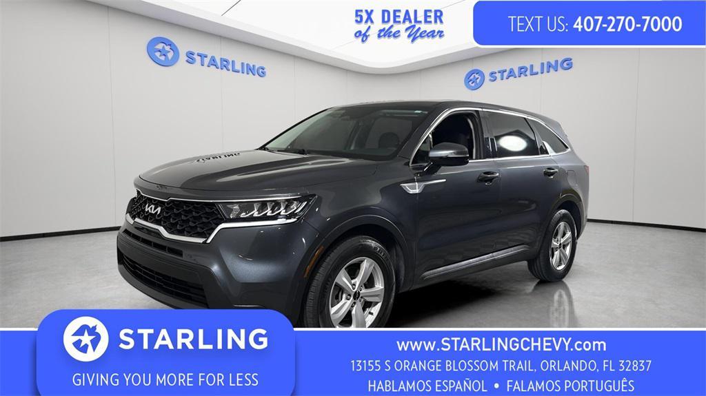 used 2022 Kia Sorento car, priced at $17,865