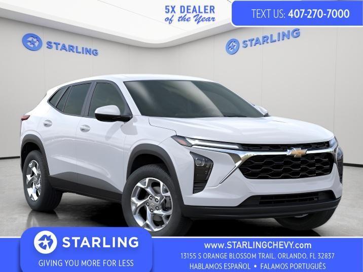 new 2025 Chevrolet Trax car, priced at $22,490