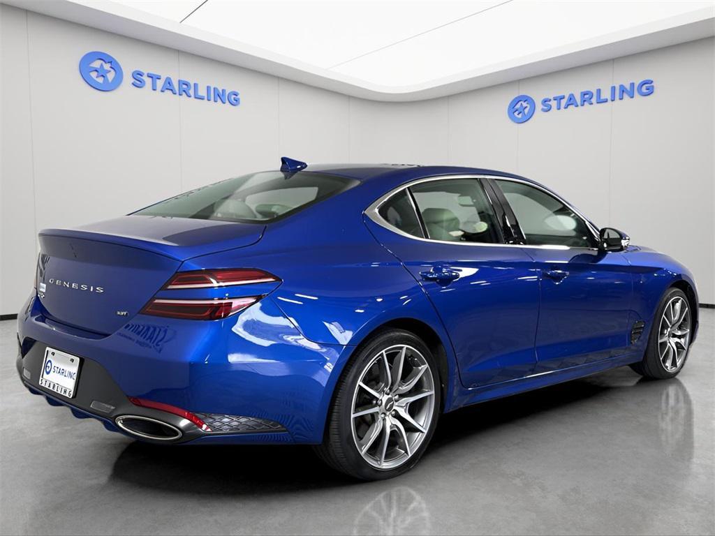 used 2022 Genesis G70 car, priced at $17,889