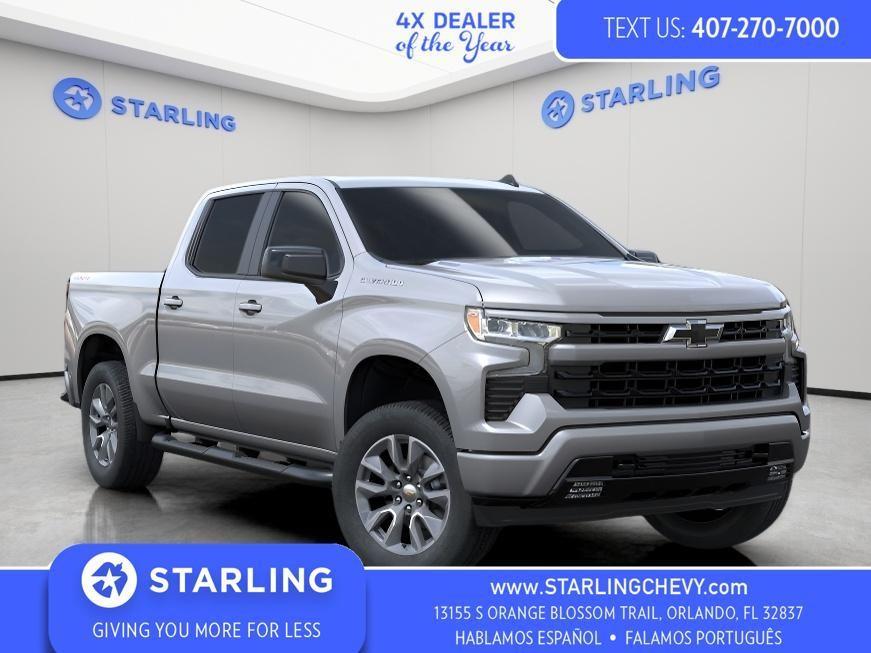 new 2025 Chevrolet Silverado 1500 car, priced at $57,413