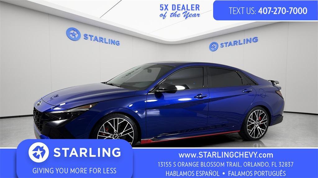 used 2023 Hyundai ELANTRA N car, priced at $28,471