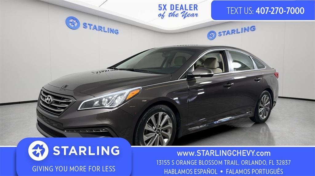 used 2016 Hyundai Sonata car, priced at $11,388