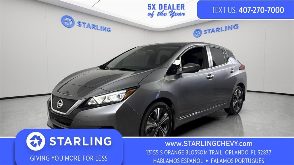 used 2020 Nissan Leaf car, priced at $12,829