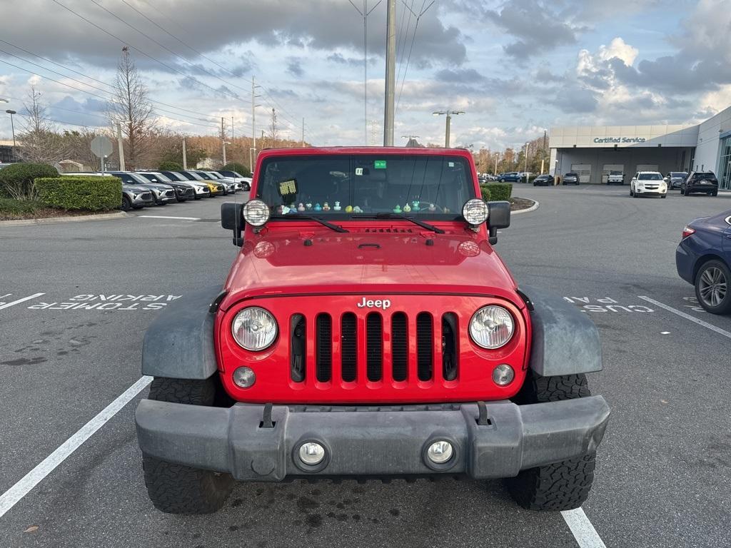 used 2015 Jeep Wrangler Unlimited car, priced at $18,779