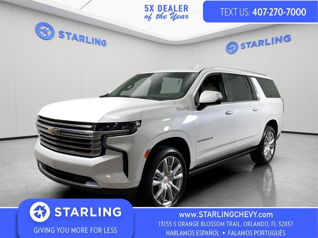 used 2021 Chevrolet Suburban car, priced at $65,895