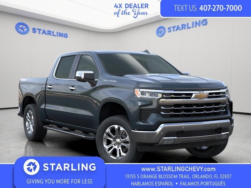 new 2025 Chevrolet Silverado 1500 car, priced at $63,580