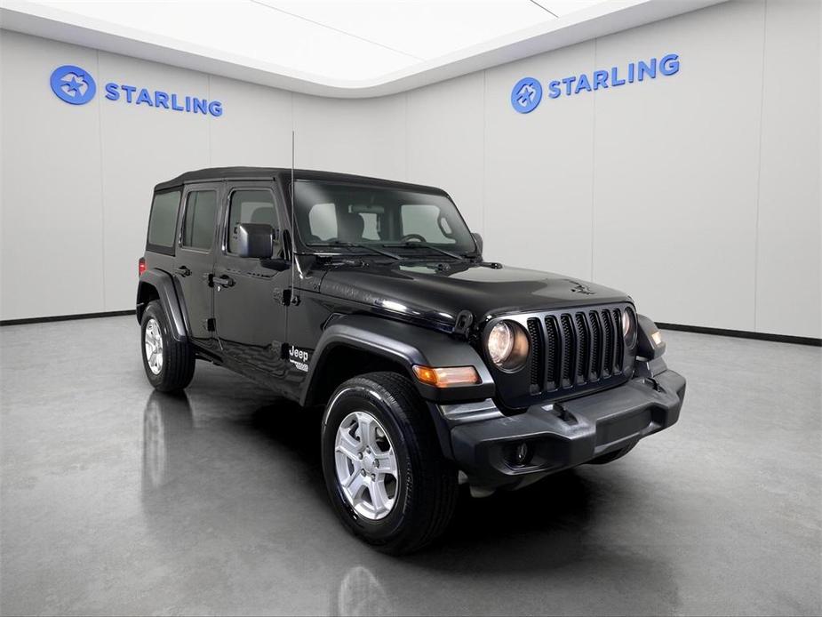 used 2021 Jeep Wrangler Unlimited car, priced at $28,550