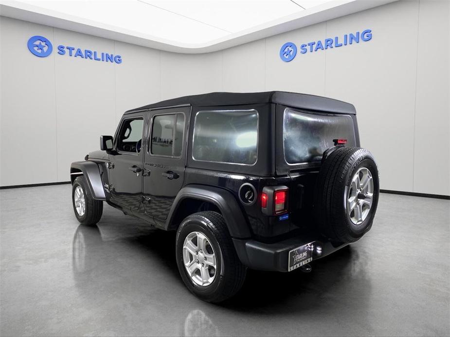 used 2021 Jeep Wrangler Unlimited car, priced at $28,550