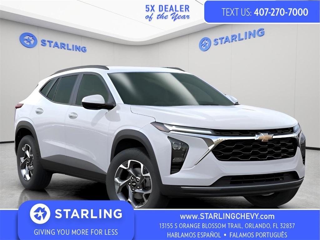 new 2025 Chevrolet Trax car, priced at $24,590