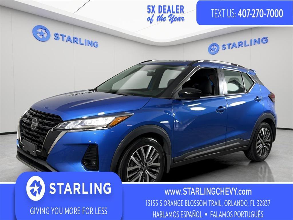 used 2021 Nissan Kicks car, priced at $14,995