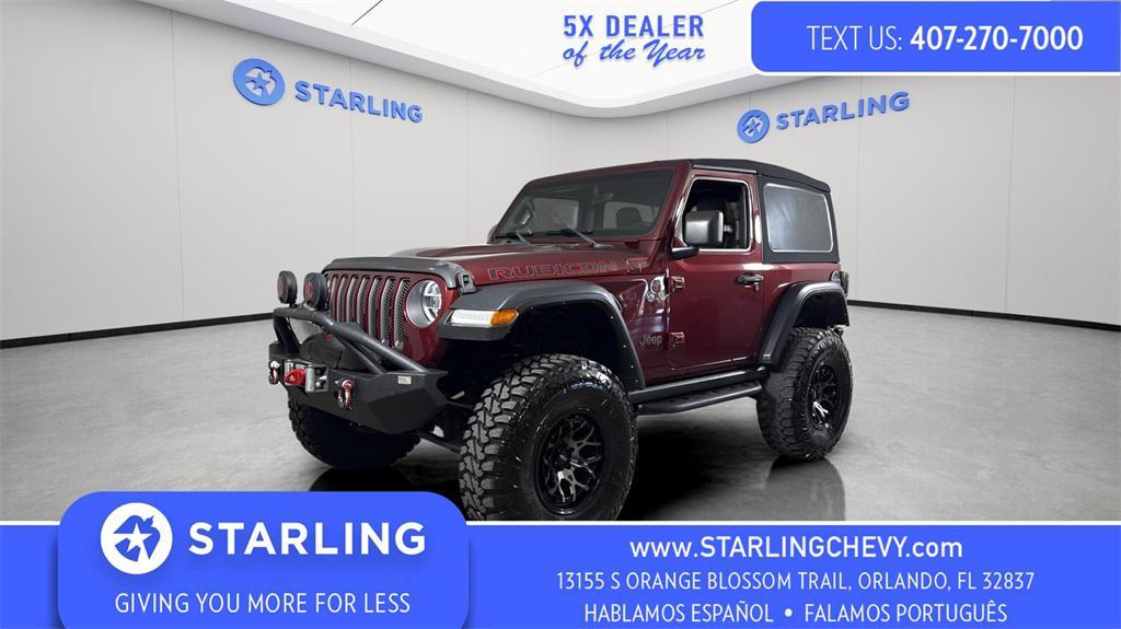 used 2021 Jeep Wrangler car, priced at $28,989
