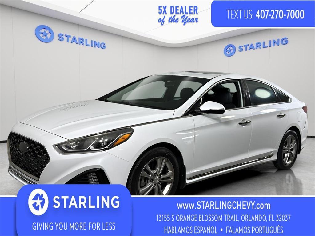 used 2018 Hyundai Sonata car, priced at $12,385